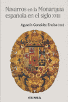 Navarros en la monarquía española en el siglo XVIII, de González Enciso | portada del libro