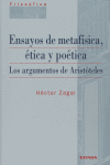 Ensayos de metafísica, ética y poética, de Zagal | portada del libro