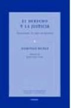 El derecho y la justicia, de Domingo Báñez | portada del libro