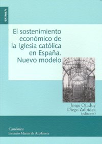 El sostenimiento de la Iglesia católica en España, nuevo modelo, de OTADUY | portada del libro