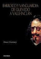 Barroco y vanguardia, de Swansey, Bruce | portada del libro