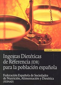 Ingesta dietéticas de referencia para la población española, de Fesnad | portada del libro