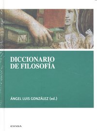 Diccionario de filosofía, de González García | portada del libro