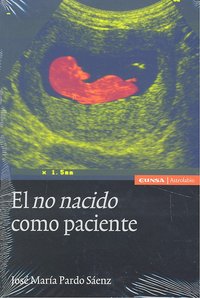El no nacido como paciente, de Pardo Sáenz | portada del libro