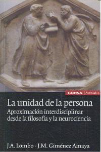 La unidad de la persona, de Lombo de León | portada del libro