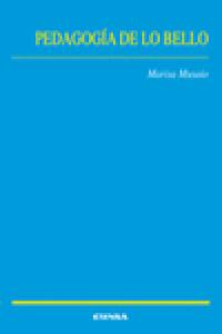 Pedagogía de lo bello, de Musaio | portada del libro