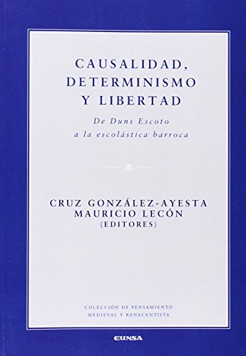 Causalidad, determinismo y libertad, de González Ayesta, Cruz | portada del libro