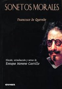 SONETOS MORALES, de De Quevedo | portada del libro