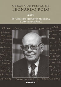 Estudios de filosofía moderna y contemporánea, de Polo Barrena | portada del libro
