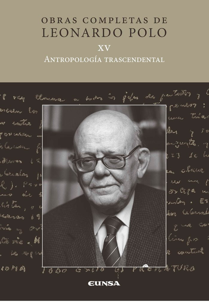 ANTROPOLOGIA TRASCENDENTAL (XV), de Polo Barrena | portada del libro