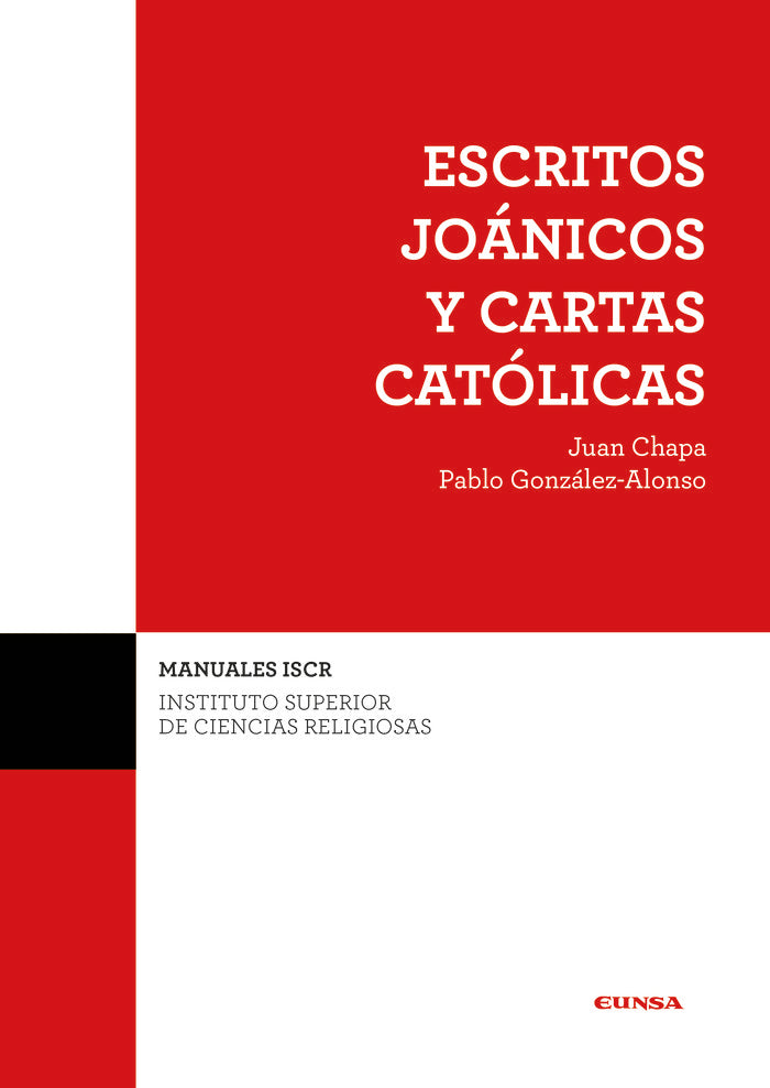 Escritos joánicos y cartas católicas, de Chapa Prado, Juan | portada del libro