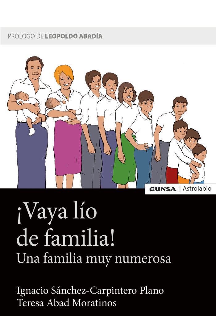 ¡Vaya lío de familia!, de Abad Moratinos, Teresa | portada del libro