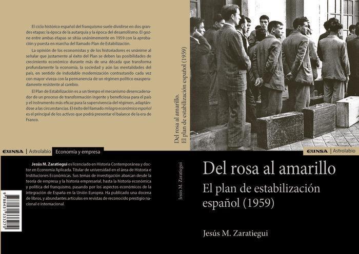 Del rosa al amarillo, de Zaratiegui Labiano, Jesús María | portada del libro