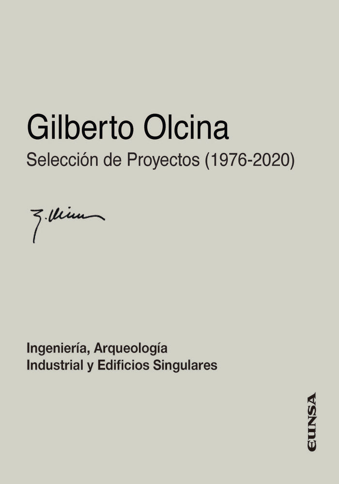 Gilberto Olcina. Selección de Proyectos (1976-2020), de Olcina Lloréns, Gilberto J. | portada del libro