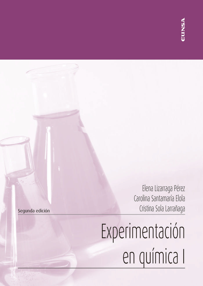 Experimentación en química I, de Sola Larrañaga, Cristina | portada del libro