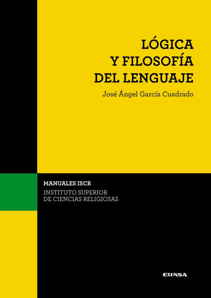 Lógica y filosofía del lenguaje, de García Cuadrado, José Ángel | portada del libro