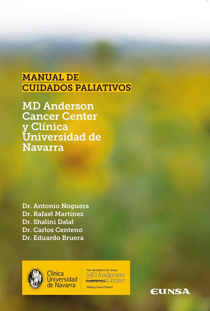 MANUAL DE CUIDADOS PALIATIVOS, de CENTENO CORTES, CARLOS | portada del libro