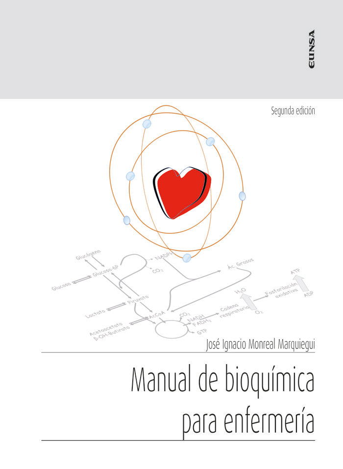 MANUAL DE BIOQUIMICA PARA ENFERMERIA, de MONREAL MARQUIEGUI, JOSE IGNACIO | portada del libro