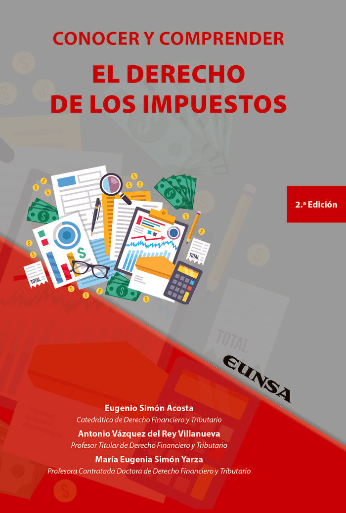 CONOCER Y COMPRENDER EL DERECHO DE LOS IMPUESTOS, de SIMON ACOSTA,EUGENIO | portada del libro