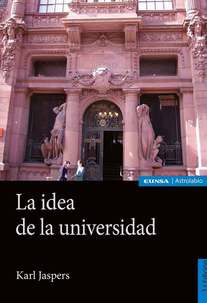 La idea de la universidad, de JASPERS | portada del libro