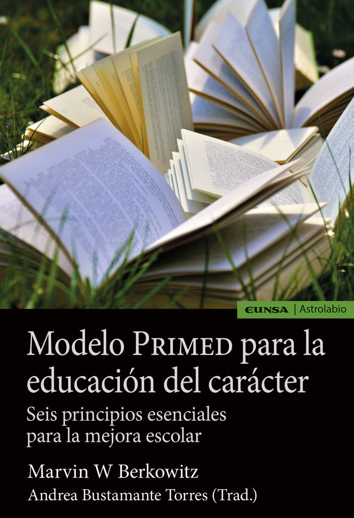 MODELO PRIMED PARA LA EDUCACION DEL CARACTER, de BERKOWITZ | portada del libro