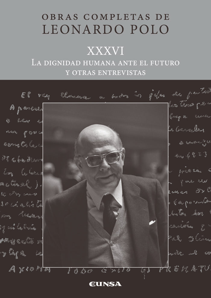 LA DIGNIDAD HUMANA ANTE EL FUTURO Y OTRAS ENTREVISTAS XXXVI, de POLO | portada del libro