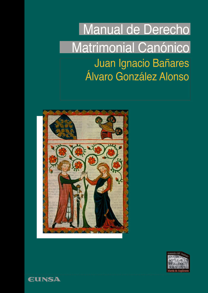 MANUAL DE DERECHO MATRIMONIAL CANONICO, de BAÑARES PARERA, JUAN IGNACIO | portada del libro