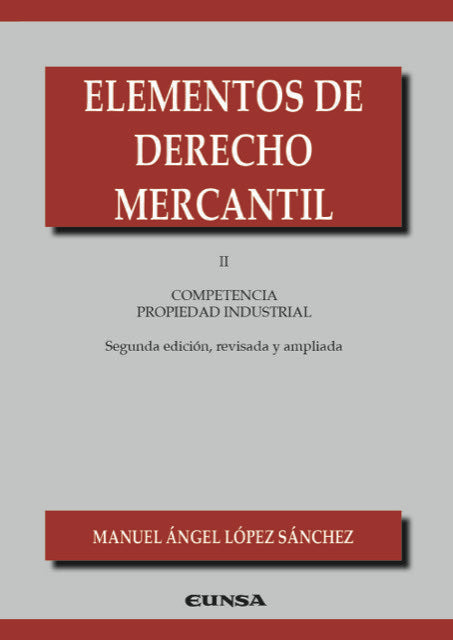 Elementos de Derecho Mercantil II, de LOPEZ SANCHEZ, MANUEL ANGEL | portada del libro