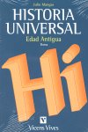 Historia Universal Edad Antigua, de Mangas Manjarres | portada del libro