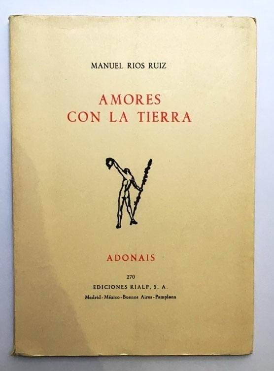 Amores con la tierra, de Ros Ruiz | portada del libro