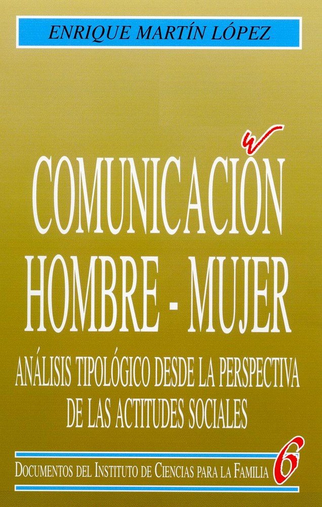 Comunicación hombre-mujer, de Martín López, Enrique | portada del libro