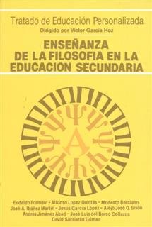 Enseñanza de la Filosofía en la Educación Secundaria, de Varios autores | portada del libro