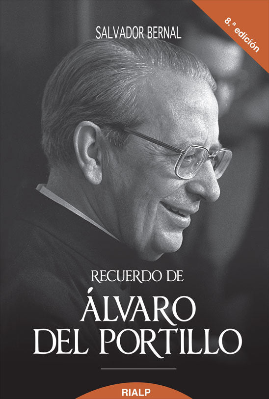 Recuerdo de Alvaro del Portillo, Prelado del Opus Dei, de Bernal Fernández, Salvador | portada del libro