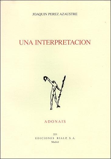Una interpretación, de Pérez Azaústre, Joaquín | portada del libro
