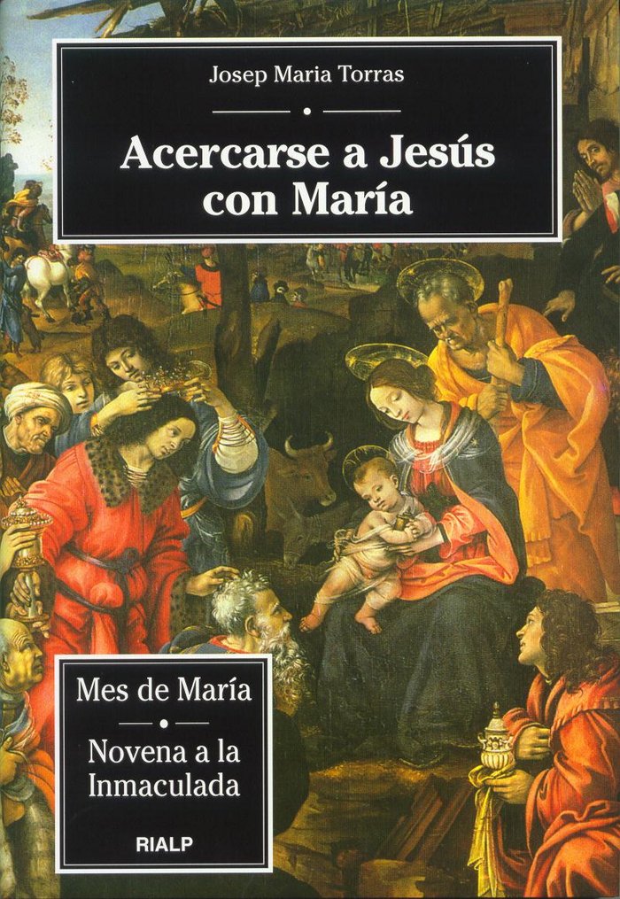 Acercarse a Jesús con María, de Torras i Bagan, Josep María | portada del libro