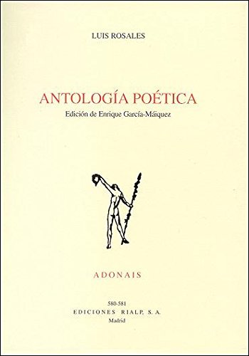 Antología poética de Luis Rosales, de Rosales | portada del libro