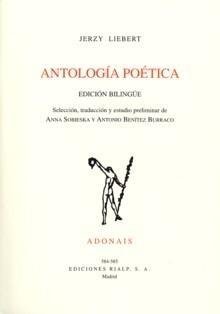 Antología poética. Jerzy Liebert, de Liebert | portada del libro