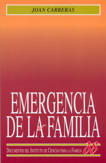 Emergencia de la familia, de Carreras del Rincón, Joan | portada del libro