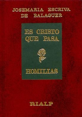 Es Cristo que pasa. (Agenda, tapa dura), de Escrivá de Balaguer, Josemaría | portada del libro