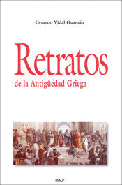 Retratos de la Antigüedad Griega, de Vidal Guzmán | portada del libro