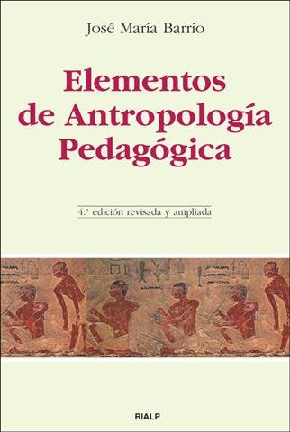 Elementos de Antropología Pedagógica, de Barrio Maestre | portada del libro
