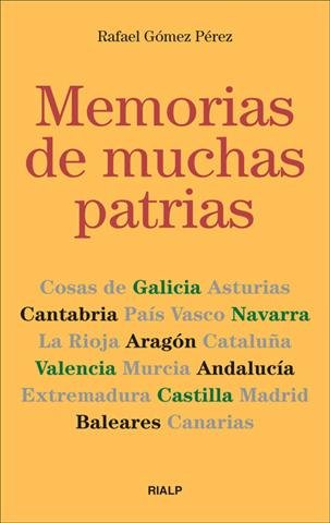 Memorias de muchas patrias, de Gómez Pérez | portada del libro