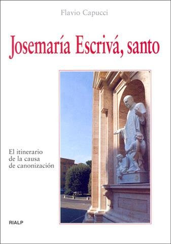 Josemaría Escrivá, santo, de Capucci | portada del libro