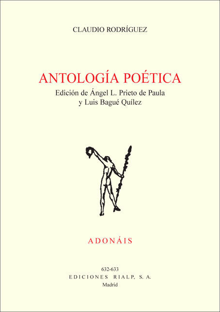 Antología Poética. Claudio Rodríguez, de Rodríguez, Claudio | portada del libro