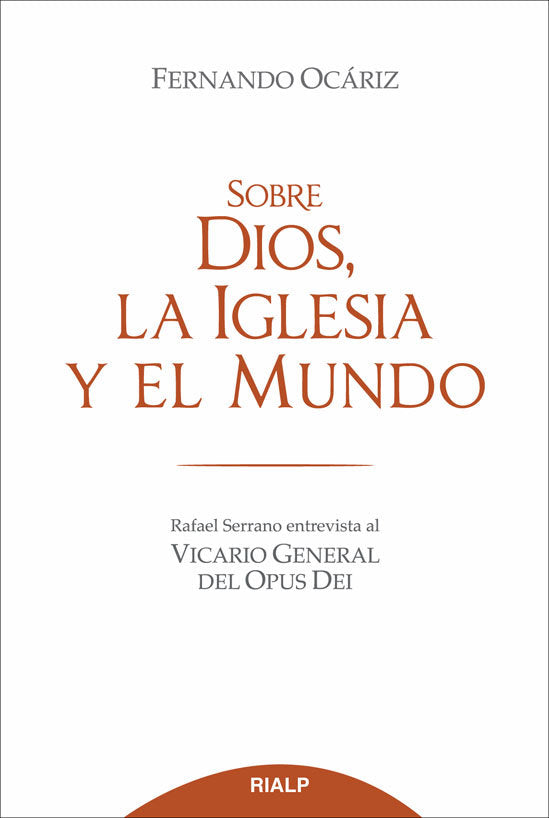 Sobre Dios, la Iglesia y el mundo, de Ocáriz Braña, Fernando | portada del libro