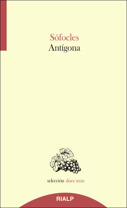 Antígona, de Sófocles | portada del libro
