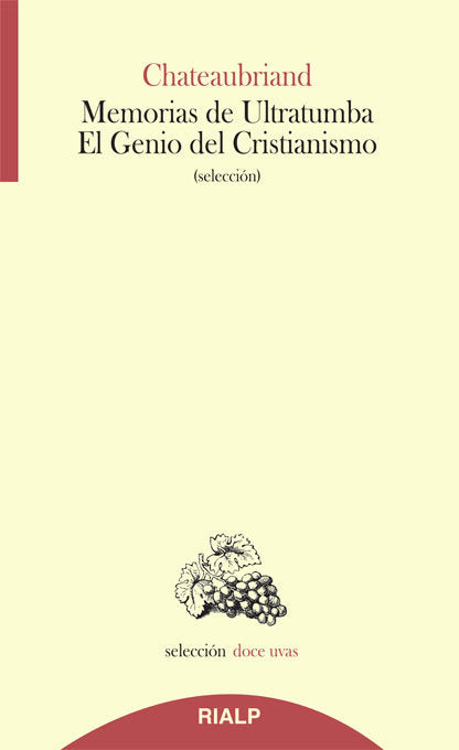 Memorias de Ultratumba - El Genio del Cristianismo, de de Chateaubriand | portada del libro