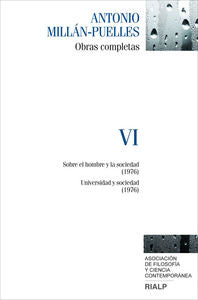 Millán-Puelles. VI. Obras completas, de Millán-Puelles, Antonio | portada del libro