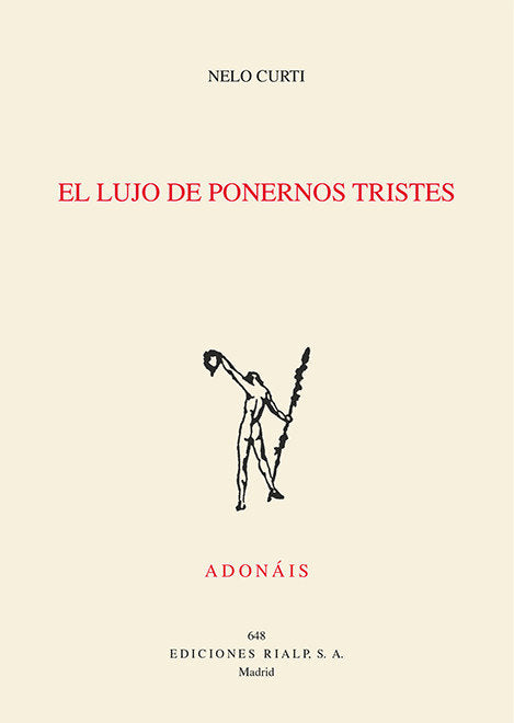 El lujo de ponernos tristes, de Curti Argibay, Nelo | portada del libro
