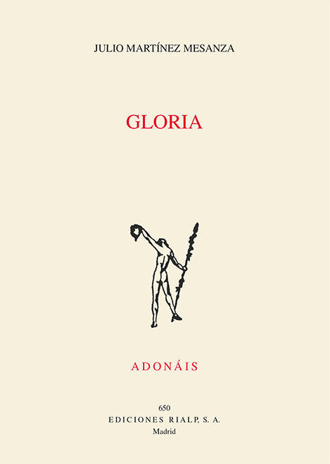 Gloria, de Martínez Mesanza, Julio | portada del libro